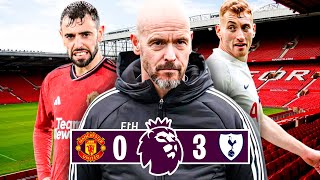 EL TOTTENHAM GOLEA AL MANCHESTER UNITED EN OTRO RIDÍCULO DE TEN HAG [upl. by Divd365]