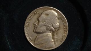 1953 Jefferson Nickel Mintage 46 Million value starting at 10 cents [upl. by Redmond]