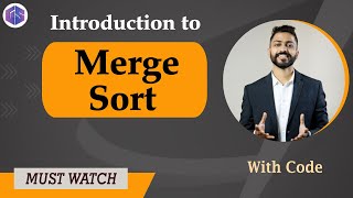 4 Sorting Merge sort [upl. by Hgielrak]