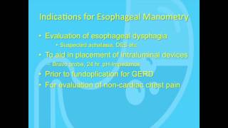 What is Esophageal Manometry [upl. by Elvin]