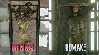 Silent Hill 2 Remake vs Original All Boss Side by Side Comparison 4K [upl. by Yauqaj]