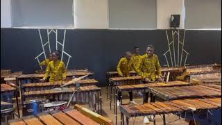 Wise owl school marondera marimba band at steelpan international festival 2024 [upl. by Ennairrek]