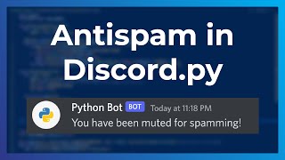 Antispam  discordpy [upl. by Ratib]