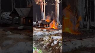 We made a realistic fire on the diorama [upl. by Feune293]