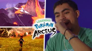 CEST DEVENU PLUS BEAU  Réaction aux 2 derniers trailers de Pokémon Légendes Arceus [upl. by Zaob]