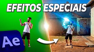 COMO FAZER EFEITOS ESPECIAIS NO AFTER EFFECTS [upl. by Ichabod]