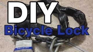 DIY Bicycle Lock [upl. by Ellenwahs]