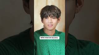 BTS V Doesnt Care About Humanity shrots entertainment [upl. by Niveek]