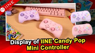 Display of IINE Candy Pop Mini Controller💗💜 [upl. by Vlad]