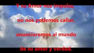 Somos el pueblo de Dios pista con letra [upl. by Moore901]