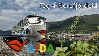 AIDAnova Mai 2024 Norwegen  Nordfjordeid 14052024 [upl. by Gilberto]