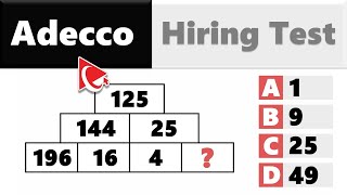 How to Pass Adecco PreEmployment Cognitive Test Questions with Answers Solutions amp Explanations [upl. by Klingel]