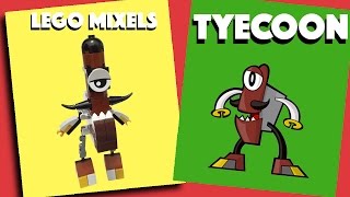 LEGO Mixels Tyecoon  Stop Motion Build  Bricks and Clay Play [upl. by Ij]