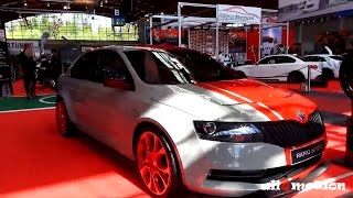 Skoda Rapid Sport  Tuning Concept Car  Tuning World Bodensee 2015 [upl. by Amann795]