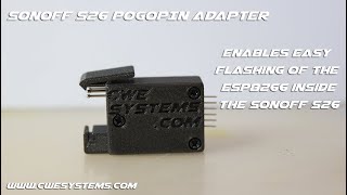 Sonoff S26 pogopin flash adapter [upl. by Liartnod]