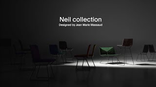 MDF Italia – Neil collection by Jean Marie Massaud [upl. by Eanahc]