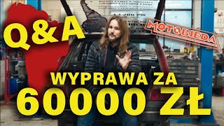 Polonezem przez Amerykę Południową QampA Ile to kosztowało  MotoBieda [upl. by Holtz]