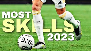 Crazy Football Skills amp Goals 2023 [upl. by Nylrahc995]