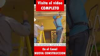 Instalación de AISLANTE TERMICO para CIELOS RASOS PVC [upl. by Shirlee139]