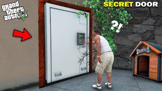 Franklin Found A Secret Button Inside His House In Gta 5 [upl. by Harv893]