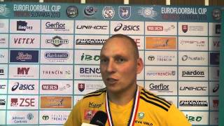 EFC 2013 Interview  Raul Kivi Jögeva SK Tähe [upl. by Ettenowtna]