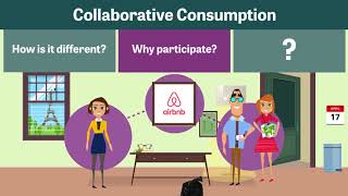 Collaborative consumption or the sharing economy explained in 4 minutes [upl. by Alrich812]