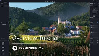 D5 Render 27 Overview Tutorial  How to Level Up DesignArchviz Workflow with New AI FeaturesampTools [upl. by Netsyrk]