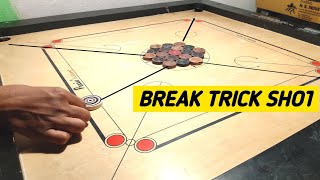 carrom board tricks  carrom board break trick  carrom  best carrom shots vidharbh carromcarrom [upl. by Llemmart]