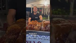 Porchetta siciliana e carne alla brace [upl. by Nosak753]