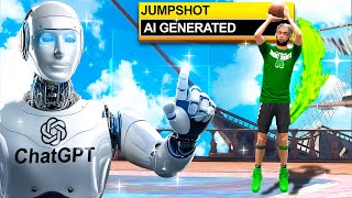 I asked ChatGPT to find me the best jumpshot on NBA 2K25 [upl. by Yetty]