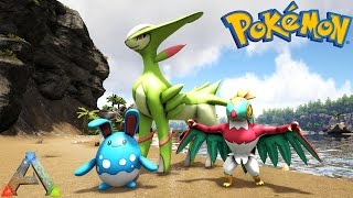 HAWLUCHA AZUMARILL amp VIRIZION POKEMON EVOLVED UPDATE 153 Ark Modded Gameplay [upl. by Batruk]