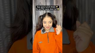 Over smart ladki😂 schoollifecomedy comedy funny youtubeshorts schoollunch schoolllife foryou [upl. by Grunenwald]