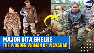 Wayanad Landslide Meet Major Sita Shelke the Officer Who Led 140 Jawans to Build a Crucial Bridge [upl. by Anida]