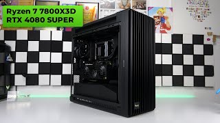 Ryzen 7 7800X3D  RTX 4080 SUPER 👽 ASUS ProArt Gaming PC Build  Test 1080p 1444p 2160p [upl. by Solhcin]