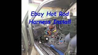 Ebay Hot Rod Wire Harness Install on a 8898 chevy obs c1500 pt 2 [upl. by Neelav]