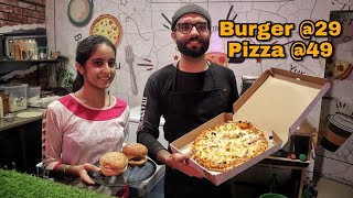 Pizza 49😳 Burger 29  Brother amp Sister Started food outlet [upl. by Joanna]