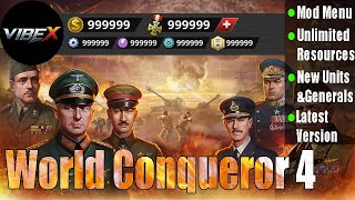 World Conqueror 4 Mod Menu  Unlimited Resources  Latest Version [upl. by Wadsworth]