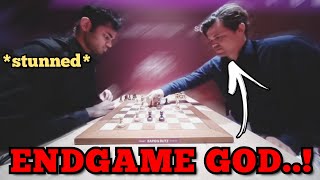 Magnus Carlsen plays ENDGAME like a GOD against Arjun Erigaisi [upl. by Auohs]