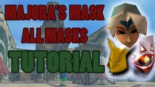 MAJORAS MASKCRAFT Mascaras De Legend Of Zelda  Minecraft Mod 1710 [upl. by Jezreel]