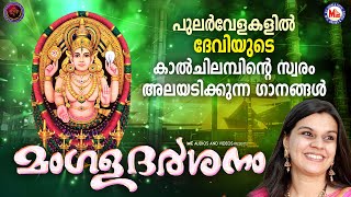 പുലർവേളയിൽ ദേവിയുടെ കാൽചിലമ്പിൻ്റെ സ്വരം അലയടിക്കുന്ന ഗാനങ്ങൾ കേൾക്കാംമംഗളദർശനംChottanikkara Devi [upl. by Sirtimed]