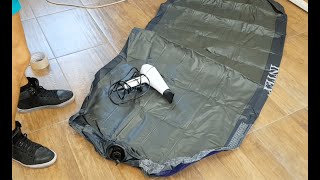 How to inflate air mattress  easy way [upl. by Waddell]