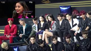 Reaction to TWICE SOTY 2018 BTS SUNMI Wanna One CHUNGHA N SEVENTEEN [upl. by Notsgnik559]