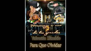 El Espolón De Oro Para Que Olvidar Homenaje a Valentin Elizalde [upl. by Lirbij299]