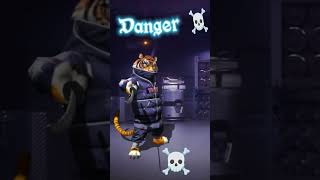 Cute pets😇🥰 in danger pets 😈☠️☠️ shortvideo freefire ajjubhaicallmenoob subscribe [upl. by Nedyaj133]