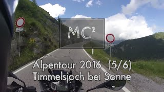 Alpen 2016 56  Timmelsjoch bei Sonne [upl. by Ettenuahs967]