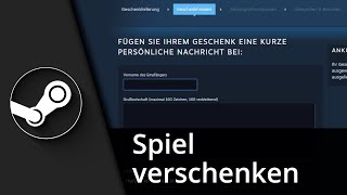 Steam Spiele verschenken  Steam Geschenk ✅ Tutorial [upl. by Asilad]