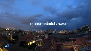 Fulmini e saetteGoPro HERO9 night lapse [upl. by Dihsar]