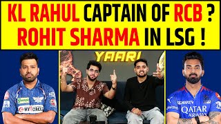 🔴RCB MEIN KOHLI KE SAATH KL RAHUL  ROHIT SHARMA HONGE LSG CAPTAIN [upl. by Asseralc]