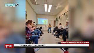 Doi profesori ai Scolii Gimnaziale Nr 3 la un curs de formare in Amsterdam [upl. by Ambur]