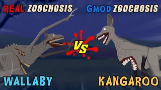 Zoochosis Wallaby vs Zoochosis Kangaroo GMod  Zoochosis Animation [upl. by Atoiyanap]